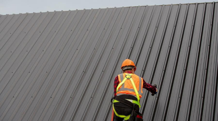 Professional metal roof installation services in Flournoy, CA